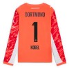 Camiseta de fútbol Portero Manga Larga Borussia Dortmund Kobel 1 2025-26 Roja - Hombre